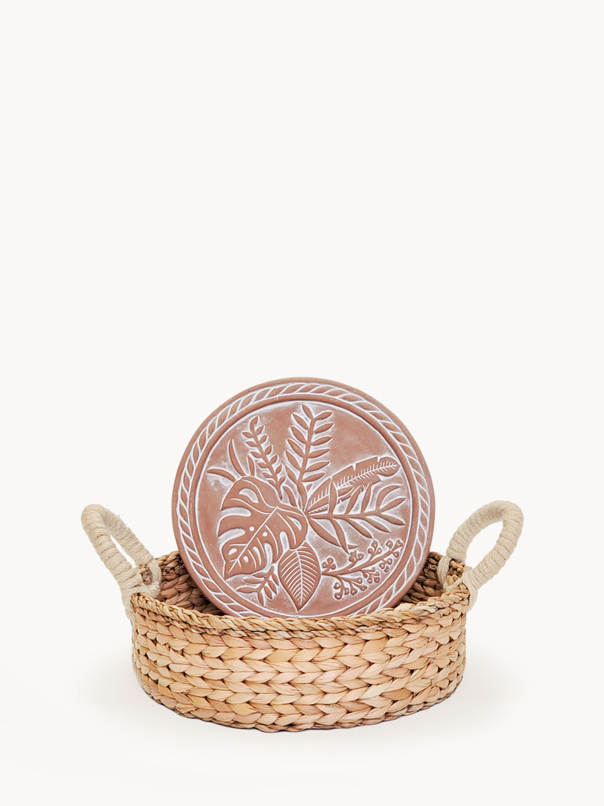 Bread Warmer & Basket - Plant Round