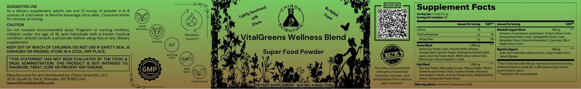 VitalGreens Wellness Blend